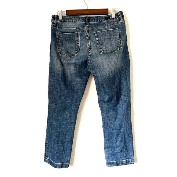 Kut from the Kloth Women’s Lauren Crop Straight Leg Capri Jeans Size 6 - Picture 3 of 10